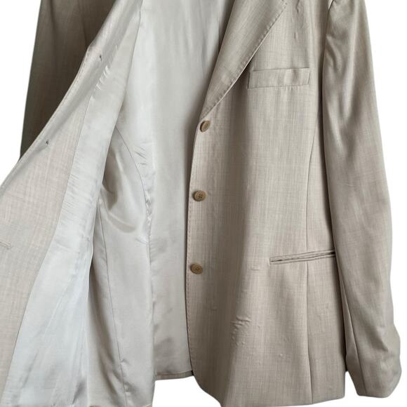 Lafayette 148 Women Jacket 16 Wool‎ Silk Career Blazer Classic Capsule Business - Picture 11 of 13